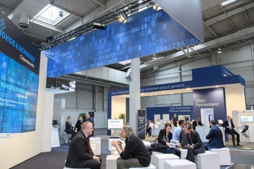 die IT-Security Messe it-sa findet bis zum