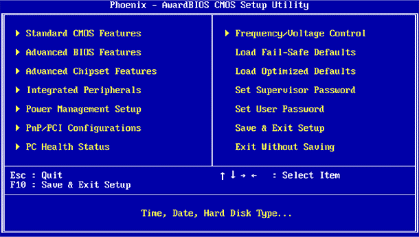 Bios-Probleme verursachen Nicht-Erkennung von Hardware