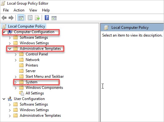 Gehen Sie zur Registerkarte „Sicherheit“.
