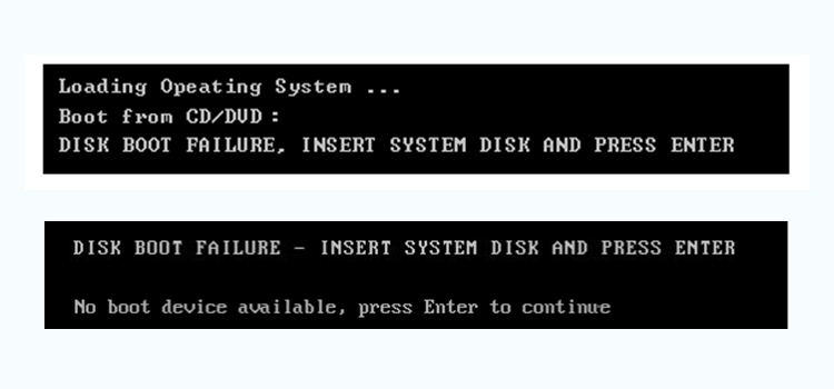 Festplattenstartfehler Legen Sie die Systemdiskette ein und drücken Sie die Eingabetaste.