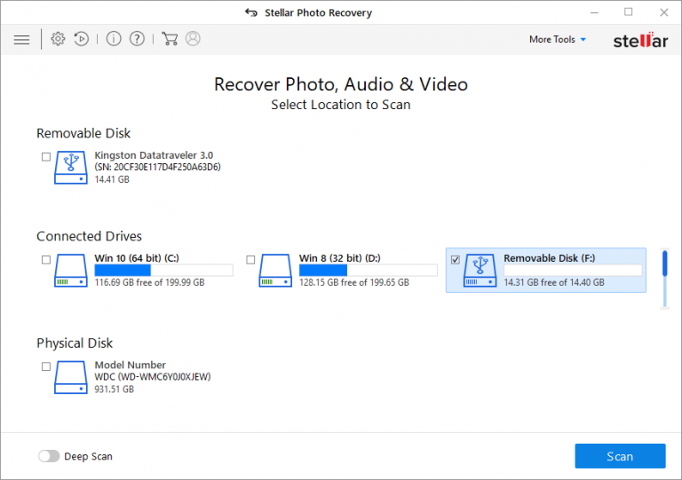 Software zur Wiederherstellung von Fotos