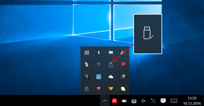 Disconnect hard disk