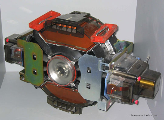 Das Flaggschiff von IBM, der Schrank 3380